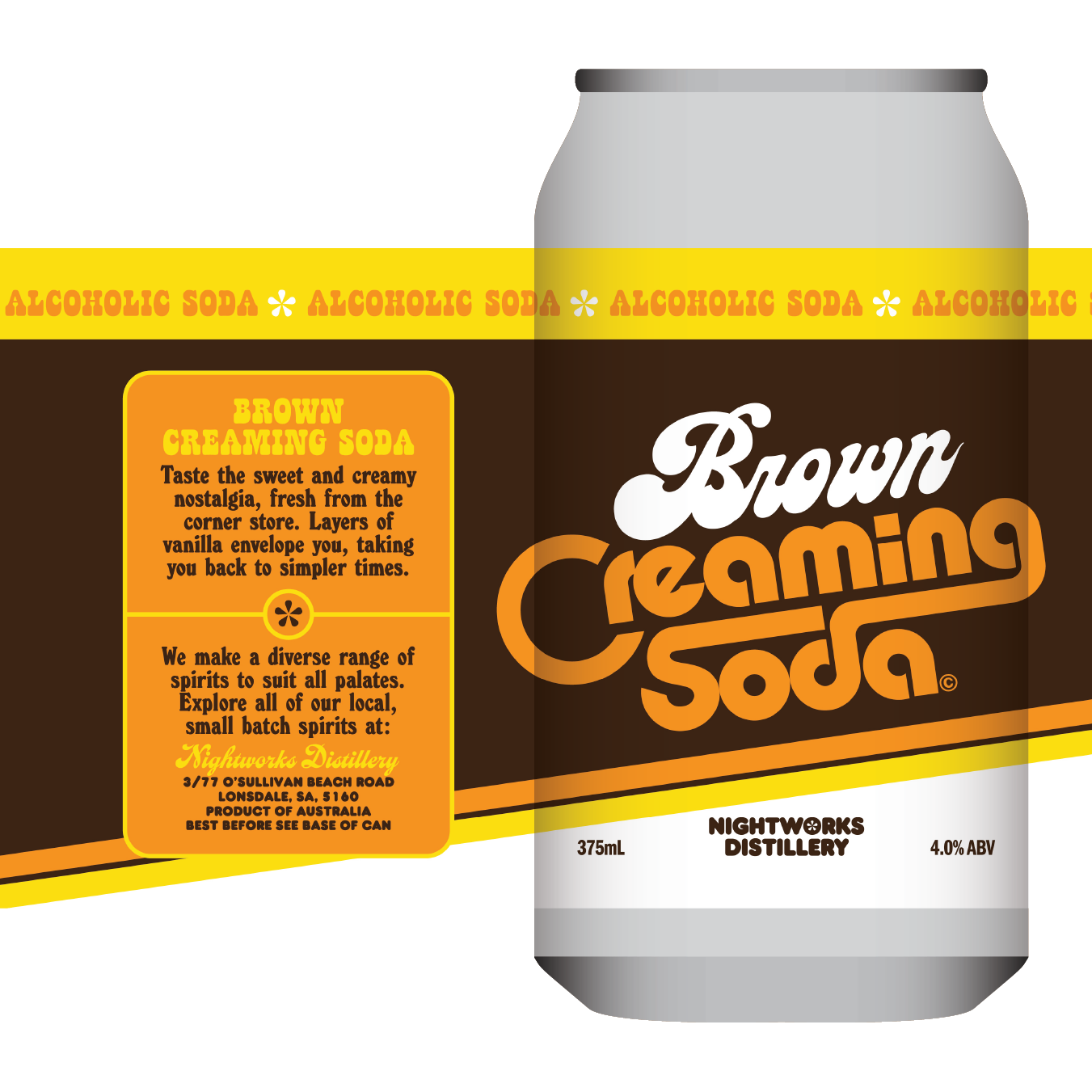 Brown Creaming Soda